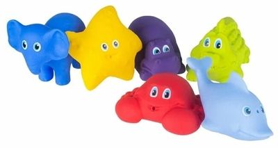 Набор игрушек для ванной Веселое купание, арт. BATH1, производитель Dream Makers (Дрим Мейкерс), ISBN 481-4-72300-466-7 № 3
