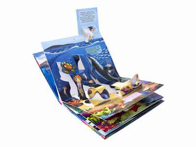 Живая планета. Моря и океаны. POP UP энциклопедия, производитель Malamalama (Маламалама), ISBN 978-5-00134-729-3 № 2
