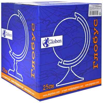 Глобус физический Globen 25 см, арт. Ке012500186, производитель Globen, ISBN 468-0-00993-074-2 № 2