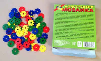 Конструктор мозаика (Корвет), производитель Корвет, ISBN 468-0-00043-033-3 № 3