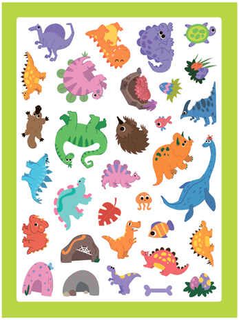 Стикерпаки. Коллекция наклеек Набор из 2х книг, производитель МОЗАИКА kids , ISBN 978-5-43154-236-7 № 6