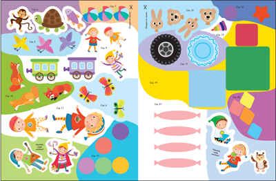 Школа Семи Гномов. Активити с наклейками. Комплект 2+, производитель МОЗАИКА kids , ISBN 978-5-43152-138-6 № 5