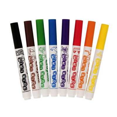 8 цветных смывающихся фломастеров для мал., производитель Crayola, ISBN 501-0-06508-324-0 № 3