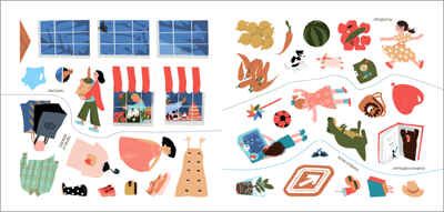 В магазине (Многоразовые наклейки), производитель МОЗАИКА kids , ISBN 978-5-43152-980-1 № 4