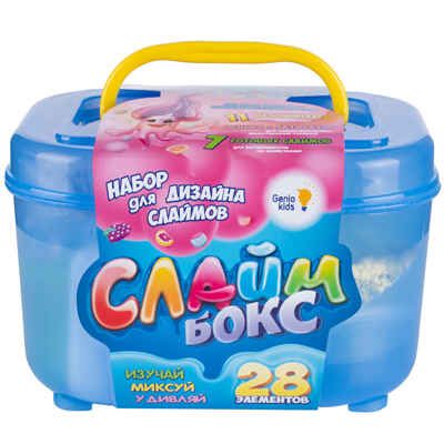 Набор Создай слайм СлаймБокс малый, арт. NOL_07, производитель Dream Makers (Дрим Мейкерс), ISBN 481-4-72300-786-6 № 1