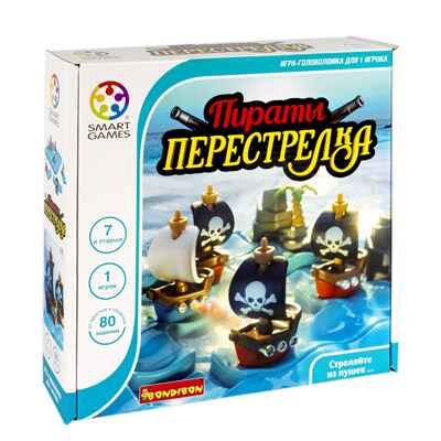 Логическая игра  Пираты перестрелка, арт. ВВ5267, производитель Bondibon (Бондибон), ISBN 489-5-13605-227-8 № 1