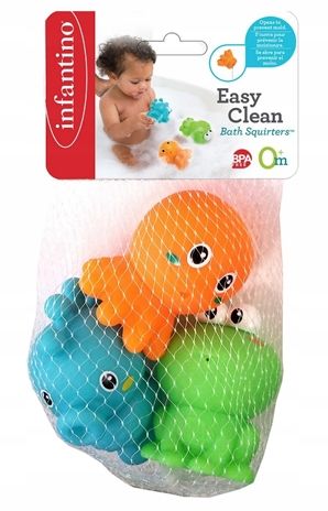 Набор фигурок для купания с легкой сушкой., арт. 305088, производитель Infantino (Инфантино), ISBN 77-3-55405-088-2 № 1