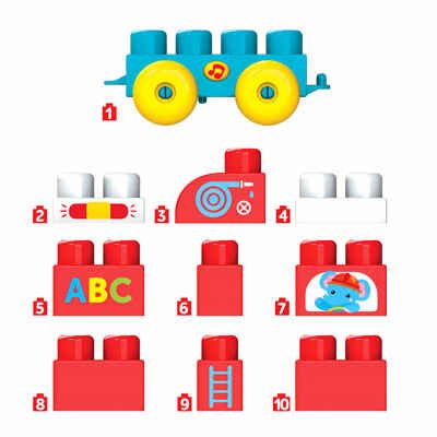 Пожарная машинка. Talky Blocks кнопочка, производитель Азбукварик , ISBN 463-0-02729-173-8 № 7