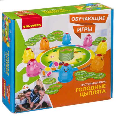 Настольная игра Bondibon Голодные цыплята, арт. ВВ3459, производитель Bondibon (Бондибон), ISBN 489-5-13603-409-0 № 1