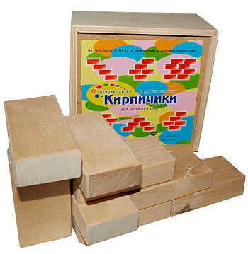 Кирпичики строительные, производитель Световид, ISBN 468-0-00481-008-7 № 1