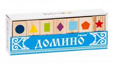 Томик Домино Геометрические фигуры, арт. 5655-1, производитель Томик, ISBN 460-7-05756-006-6 № 1