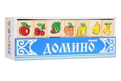 Томик Домино Фрукты ягоды, арт. 5555-5, производитель Томик, ISBN 460-7-05756-004-2 № 1