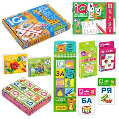 Посылка. Большой комплект IQ-игр. Учимся читать слоги и простые слова, производитель Айрис-пресс , ISBN 978-5-81127-871-8 № 2