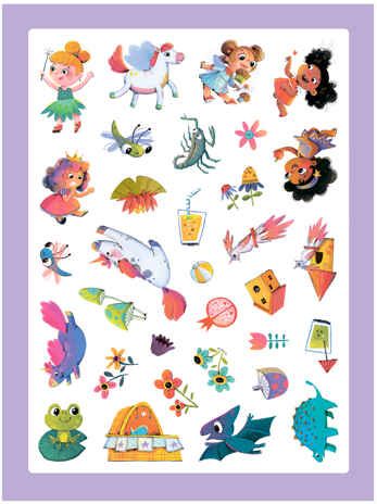Стикерпаки. Коллекция наклеек. Набор из 4 шт., производитель МОЗАИКА kids , ISBN 978-5-43153-667-0 № 5
