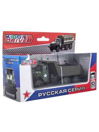 Самосвал военный, инерционный, арт. 1501190_1, производитель KiddieDrive, ISBN 460-7-80753-492-7 № 2