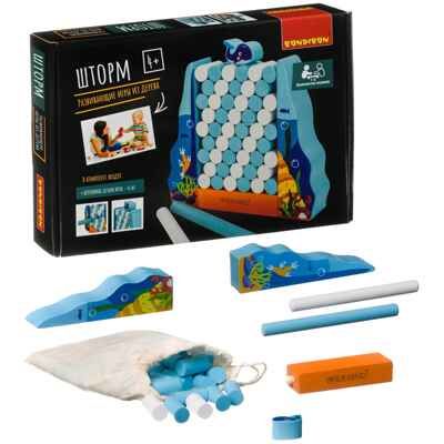 Развивающие игры из дерева Bondibon Игра-баланс Шторм, арт. ВВ4180, производитель Bondibon (Бондибон), ISBN 0489-5-13604-189-0 № 2
