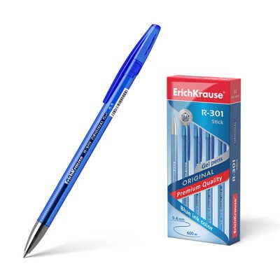 Ручка гелевая ErichKrause® R-301 Original Gel Stick 0.5, цвет чернил синий, арт 40318, производитель ErichKrause® (Эрих Краузе), ISBN 404-1-48540-318-0 № 1