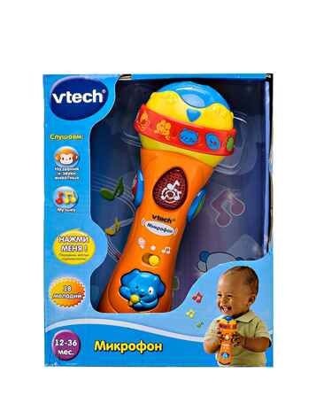 Vtech Микрофон Развивающая игрушка Микрофон, арт. 80-078726, производитель Vtech, ISBN 467-0-00596-413-1 № 1