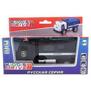 Грузовик KiddieDrive, черный, инерционный механизм, свет/звук, арт. 1501257_2, производитель KiddieDrive, ISBN 460-7-80753-720-1 № 1