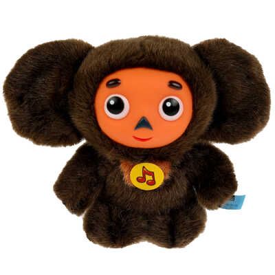 Мягкая игрушка Чебурашка, 14 см, озвученная, Мульти-пульти, производитель Симбат, ISBN 465-0-25051-946-1 № 1