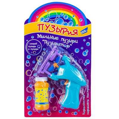 Мыльные пузыри Пузырятор, арт. 2288C, производитель Dream Makers (Дрим Мейкерс), ISBN 481-2-50116-713-9 № 1