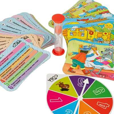 Игра-викторина Умная Сова Любимые сказки 1, арт. ВВ4835, производитель Bondibon (Бондибон), ISBN 489-5-13604-960-5 № 5