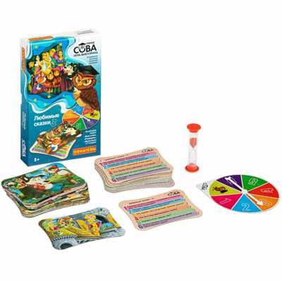 Игра-викторина Умная Сова Любимые сказки 3, арт. ВВ4839, производитель Bondibon (Бондибон), ISBN 489-5-13604-962-9 № 3