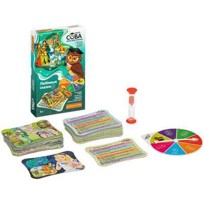 Игра-викторина Умная Сова Любимые сказки 5, арт. ВВ4841, производитель Bondibon (Бондибон), ISBN 489-5-13604-964-3 № 3