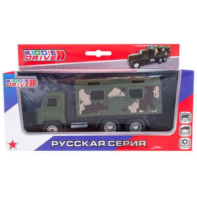 Инерционный военный грузовик (зеленый), арт. 1601715_1, производитель KiddieDrive, ISBN 460-7-80753-499-6 № 1
