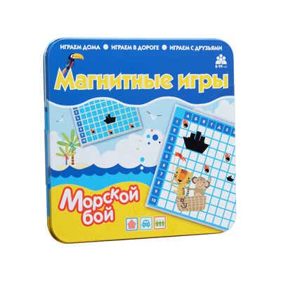 Магнитная игра Морской  бой, арт. IM-1005, производитель BUMBARAM (БУМБАРАМ), ISBN 462-0-03915-020-8 № 1
