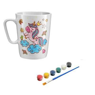 Кружка-раскраска Единороги, арт. cup-1003, производитель BUMBARAM (БУМБАРАМ), ISBN 462-0-03915-612-5 № 2
