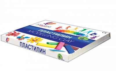 ЛУЧ пластилин Классика (Детство) 18 цветов, арт. 20С 1330-08, производитель Луч, ISBN 460-1-18500-838-4 № 3