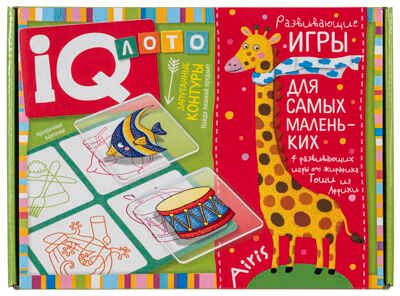 Пластиковое лото для малышей. Запутанные контуры. Найди лишний предмет. Куликова Е.Н., Сухарева О.В. IQ Лото, производитель Айрис-пресс , ISBN 978-5-81127-546-5 № 1