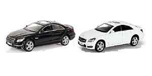 Автодрайв Машина 1:32 Mercedes Benz CLS 63 AMG, глянц., черн., бел., арт. И-1231, производитель Рыжий кот, ISBN 466-5-29541-231-8 № 1