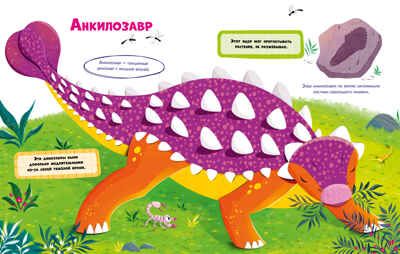 Энциклопедия в сказках. Какие бывают динозавры/Ульева Е., производитель Клевер (Clever) , ISBN 978-5-00252-295-8 № 3
