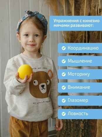 Кинезио мячи для коррекционно-развивающих занятий., производитель "Интернет Проекты", ISBN 200-9-46938-210-6 № 3