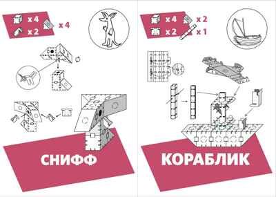 Набор картонного конструктора "Йохо-Муми-Театр" по сказке Туве Янссон "Муми-Троль и шляпа волшебника", производитель ЙОХО, ISBN 460-3-32042-218-5 № 2