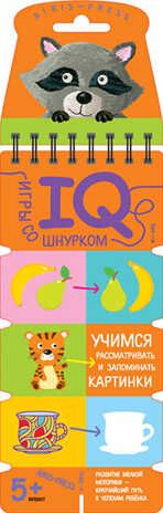 Игры со шнурком. Учимся рассматривать и запоминать картинки. (Серия: Логика и моторика), арт.25661, производитель Айрис-пресс , ISBN 978-5-81126-312-7 № 1