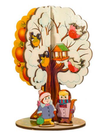 Магнитная игра Яблоня. Времена года арт.8065 /8, производитель ТД БЭМБИ, ISBN 468-3-58254-078-0 № 2