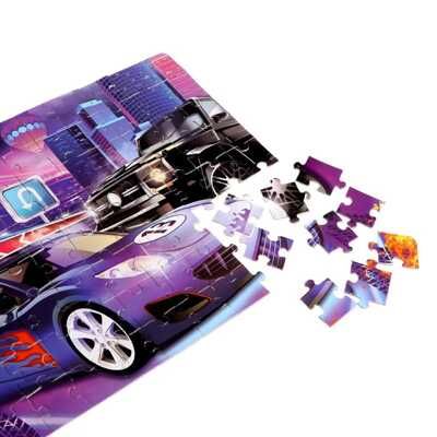 Пазлы светящиеся Крутые тачки, 88 деталей, арт. 4659852, производитель Puzzle Time, ISBN 690-0-04659-852-0 № 3