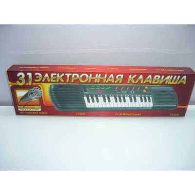 Электроорган ИГРАЕМ ВМЕСТЕ, с микрофоном и радио, арт. B780020-R, производитель Симбат, ISBN 469-0-59004-250-2 № 1