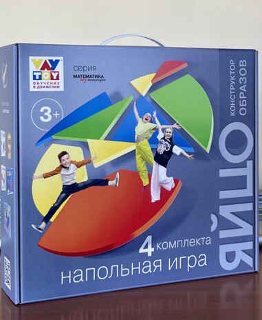 Конструктор образов, развивающая игра "Яйцо", производитель VAY TOY (Вэй Той), ISBN 104-2-85772-024-2 № 2
