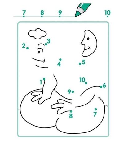 Учимся считать до 10: от точки к точке, производитель Феникс ТД, ISBN 978-5-22245-146-5 № 2