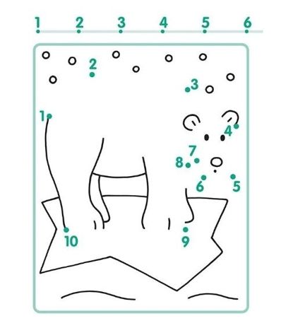 Учимся считать до 10: от точки к точке, производитель Феникс ТД, ISBN 978-5-22245-146-5 № 4