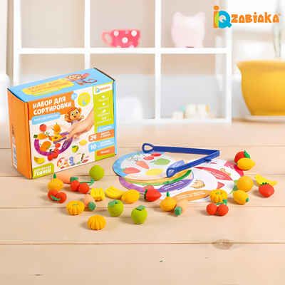 IQ-ZABIAKA Набор для сортировки Вкусная тарелка  , арт. 4655803, производитель IQ-ZABIAKA, ISBN 467-0-43535-925-5 № 1