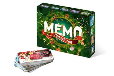 Мемо Новый год + подвес на елку, арт. 8033, производитель ТД БЭМБИ, ISBN 468-3-58253-227-3 № 1