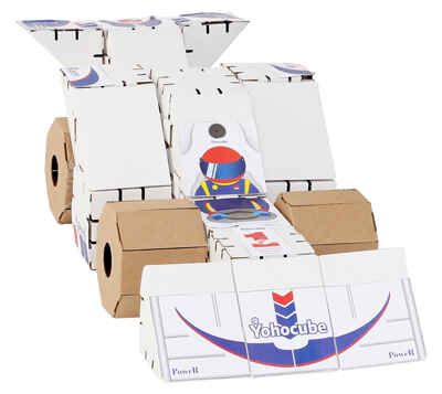 Набор картонного конструктора "Спортивные Гонки", производитель ЙОХО, ISBN 460-3-32042-225-3 № 4