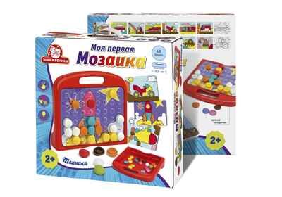 Игра Моя первая мозаика Техника, арт. 1172, производитель Татой, ISBN 460-4-66800-074-5 № 3