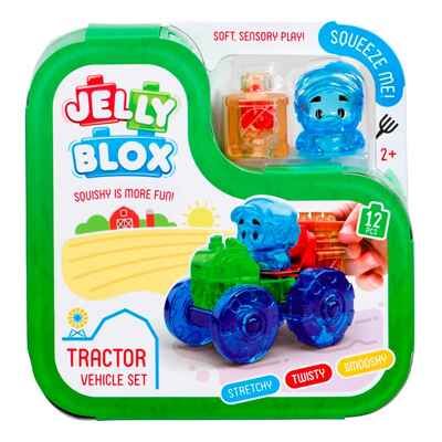 Jelly Blox - Набор "Трактор", 12 дет. С колесами, арт. 936765.006, производитель Goliath, ISBN 872-0-07736-765-4 № 6