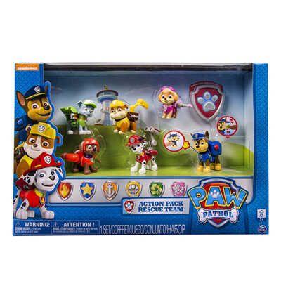 Набор из 6 фигурок щенков с рюкзаком-трансформером Paw Patrol 16613 Щенячий патруль, производитель Spin Master (Спин Мастер), ISBN 77-8-98813-057-5 № 1